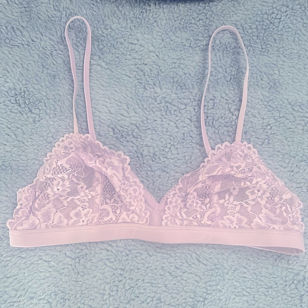 Savage X Fenty Lilac lace bra